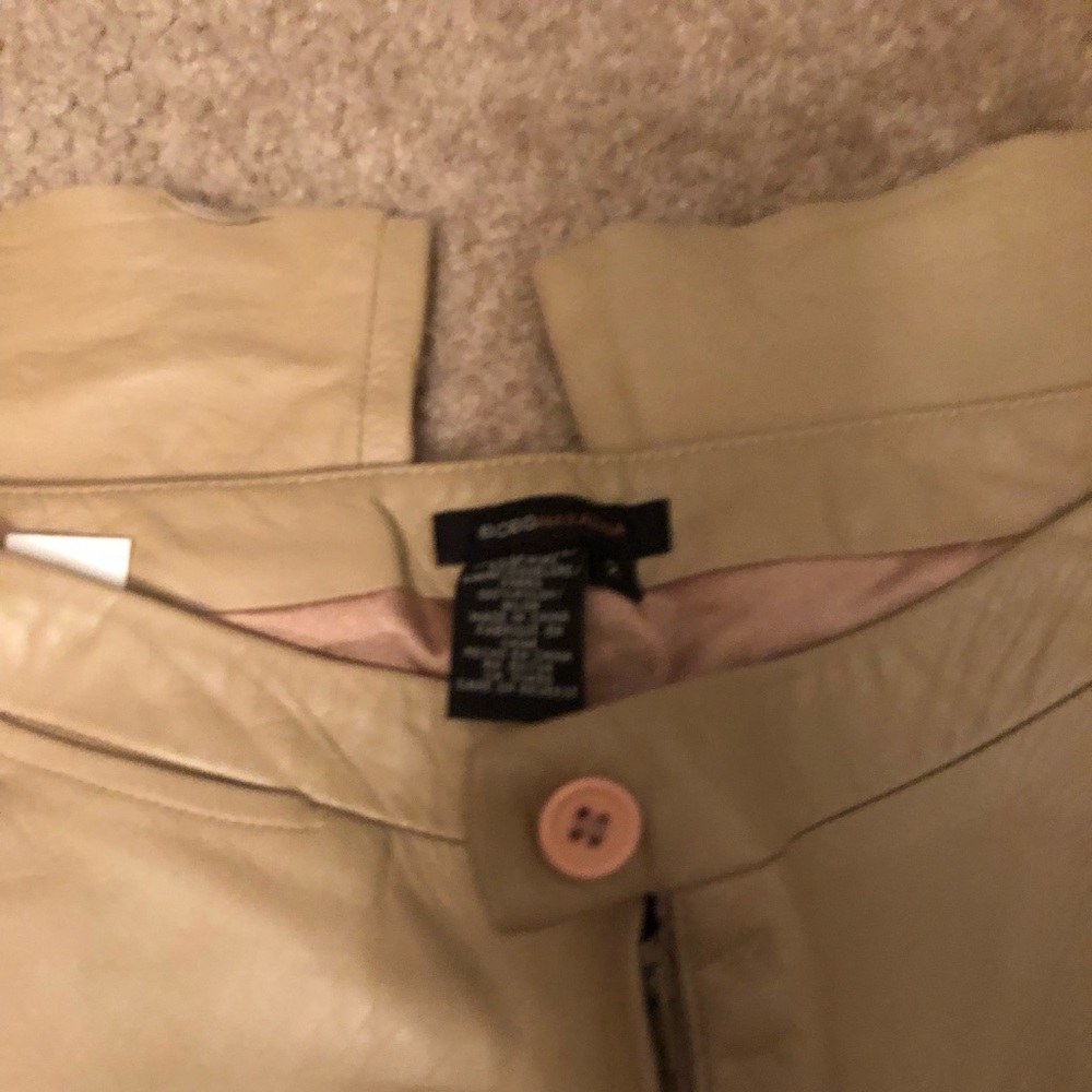 Bcbg leather pants